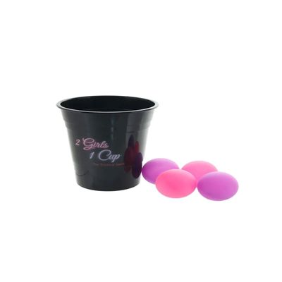 Kheper Games -Two Girls, One Cup Game - Fast Paced Pong Fun Drinking Game