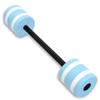 Trademark Innovations 30" Aqua Fitness Swim Bar with Padded Grip (Light Blue) view 1