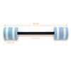 Trademark Innovations 30" Aqua Fitness Swim Bar with Padded Grip (Light Blue) view 2