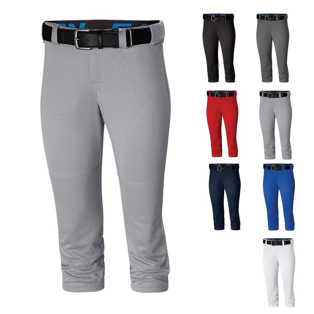 Easton | PRO ELITE Fastpitch Softball Pants | Grey | Youth Large