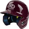 Rawlings | MACH Batting Helmet | Gloss Maroon | Senior (6 7/8" - 7 5/8") view 1