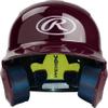 Rawlings | MACH Batting Helmet | Gloss Maroon | Senior (6 7/8" - 7 5/8") view 2