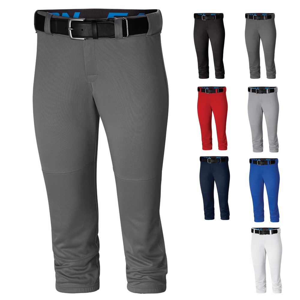 Easton | PRO ELITE Fastpitch Softball Pants | Graphite | Youth Medium