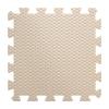 Smabee 16pcs Interlocking Printed Wood Grain EVA Foam Mats Protective Floor Tiles Exercise Play Mat for Kids Room Parlor Bedroom Home 11.8" x 11.8" (Wood Grain Brown) view 4