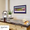 East Carolina Pirates Football - 44x18-inch Double Mat, Deluxe Framed Picture by Blakeway Panoramas view 4