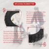 10in Electric Scooter Tire, Inflatable Rubber Tyre, Scooter Tire Replacement,Scooter Wheels, Electric Scooter Parts, 255x80 Outer Tire and 10x2.50 Inner Tube view 4
