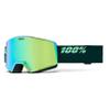 100% NORG HiPER Premium Protective Goggles (Chameleon - Mirror Green Lens) view 1