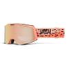 100% SNOWCRAFT S HiPER Premium Protective Goggles (Safari - Mirror Peach Lens) view 1