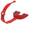 Oral Mart Red/Gray Strapped Youth Mouth Guard for Kids - Sports Mouthguard with Connected Strap for Football, Ice Hockey, Lacrosse, Taekwondo view 4