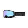 100% OKAN HiPER Premium Protective Goggles (Black/Turquoise - Mirror Turquoise Lens) view 1