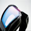 100% OKAN HiPER Premium Protective Goggles (Black/Turquoise - Mirror Turquoise Lens) view 4