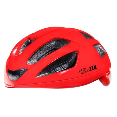 ZOL Z Sprinter Certified Bicycle Helmet Road Adult Bike Helmets Lightweight Cycling Bike Helmets for Adults Men and Women Comfort with Pads and Dial Adjustment (Red, Small/Medium)
