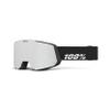 100% SNOWCRAFT XL AF HiPER Premium Protective Goggles (Black/Silver - Mirror Silver Lens) view 1