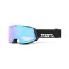 100% SNOWCRAFT XL AF HiPER Premium Protective Goggles (Black/Silver - Mirror Silver Lens) view 2