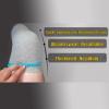 5pcs Stump Socks, Prosthetic Soft Elastic Thickened Cotton Breathable Protective Socks for Below the Knee Amputees Care (S) view 4