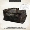 Insights Hunting by frogg toggs The Traveler Gear Bag, All Around Hunting Weatherproof Storage Duffle, XL 3000 Cubic Inches of Storage, Mossy Oak Bottomland view 3