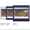East Carolina Pirates Football - 40.25x13.75-inch Standard Framed Print by Blakeway Panoramas view 2