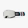 100% NORG AF HiPER Premium Protective Goggles (Static - Mirror Silver Lens) view 1