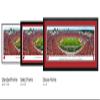 Wisconsin Badgers Football - 40.25x13.75-inch Standard Framed Print by Blakeway Panoramas view 2