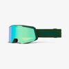 100% SNOWCRAFT S AF HiPER Premium Protective Goggles (Creature - Mirror Green Lens) view 1