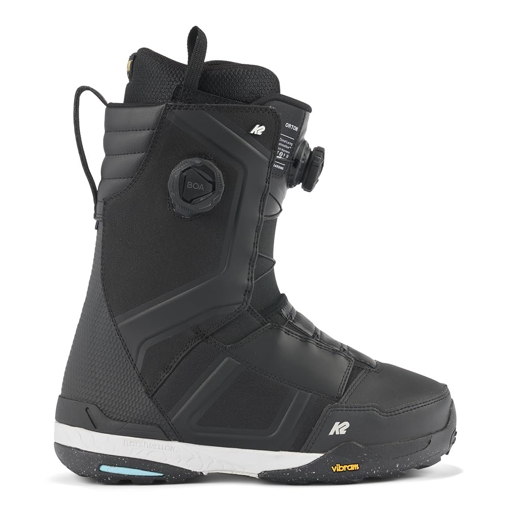K2 Orton Mens Snowboard Boots, 9, Black