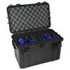 6 Pistol 24 Magazine Doro Gun Case with Custom MyCaseBuilder Foam Insert - Waterproof, Heavy-Duty Tactical Firearms and Ammunition Holder, 12.5 x 17.9 x 11.4 Inches, Black view 1