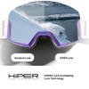 100% SNOWCRAFT XL AF HiPER Premium Protective Goggles (Infidel - Mirror Silver Flash Lens) view 4