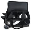 Tenth Frame Premium 2 ball Deluxe Roller Bowling Bag - Black/Gray JKXS-10F-2BDR-BLKGRY view 4