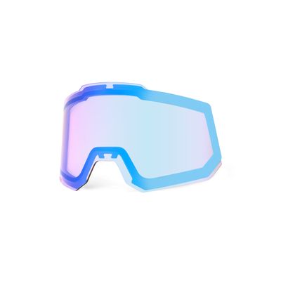 100% SC/SCX Snow Goggle Replacement Lens - HiPER Dual Pane Mirror Turquoise Lens
