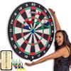 GoSports Giant Cork Dartboards - Includes 12 Giant Darts and Scoreboard - New Fun Twist on Darts, Choose Your Size view 1