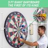 GoSports Giant Cork Dartboards - Includes 12 Giant Darts and Scoreboard - New Fun Twist on Darts, Choose Your Size view 2