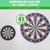 GoSports Giant Cork Dartboards - Includes 12 Giant Darts and Scoreboard - New Fun Twist on Darts, Choose Your Size view 3