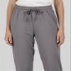 Real Essentials 3 Pack: Girls' Dry-Fit Jogger Sweatpants - Kids Teens Running Athletic Pants with Pockets -Set 7, L (14) view 4