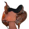 Western Saddle Barrel Racing Horse Pleasure Cowboy Floral Tooled Leather with TACK 15 16 17 (16 in) view 3