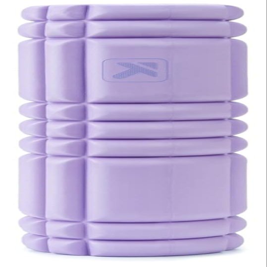 TriggerPoint CORE Foam Massage Roller with Softer Compression for Exercise, Deep Tissue and Muscle Recovery - Relieves Muscle Pain & Tightness, Improves Mobility & Circulation (12''), Lavender