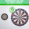 GoSports Giant Cork Dartboards - Includes 12 Giant Darts and Scoreboard - New Fun Twist on Darts, Choose Your Size view 3