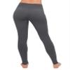ALWAYS Fleece Leggings for Women - Buttery Soft Thermal Bottoms Baselayer with Pockets Charcoal Medium view 4