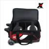 Tenth Frame 2 ball Deluxe Roller Bowling Bag - Black/Red (JKXS-10F-2BDR-BLKRED) view 4