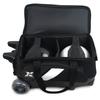 Tenth Frame Premium 2 ball Deluxe Roller Bowling Bag - Black/Black view 4