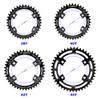 DECKAS Round Chainring 110BCD 4-Bolt 36T 38T 40T 42T 44T 46T 48T 50T 52T Narrow Wide Chainring for 7/8/9/10/11/12 - Speed (Black 46T) view 2