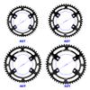 DECKAS Round Chainring 110BCD 4-Bolt 36T 38T 40T 42T 44T 46T 48T 50T 52T Narrow Wide Chainring for 7/8/9/10/11/12 - Speed (Black 46T) view 3