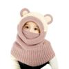 Baby Girls Boys Winter Hat Scarf Earflap Hood Scarves Skull Caps view 1