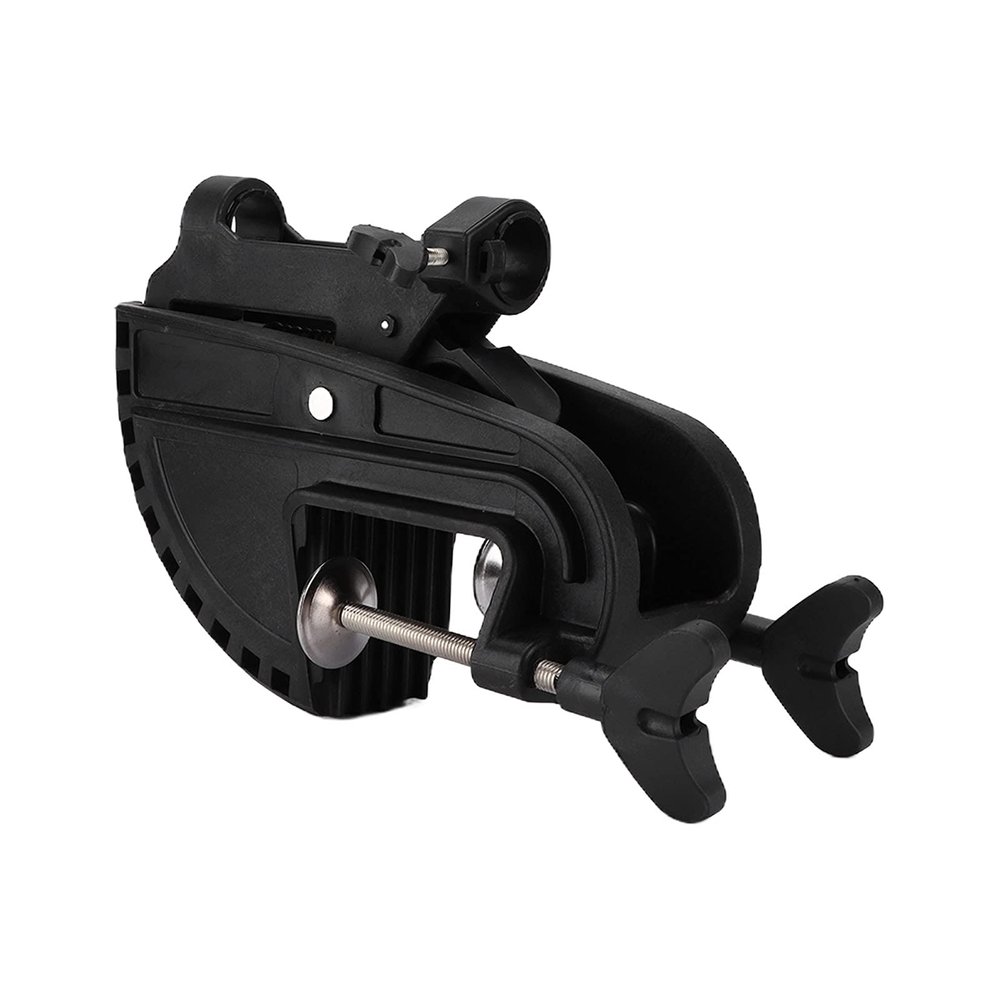 Hapivida Boat Motor Bracket, 12V Electric Motor Thruster Bracket Hinge Assembly Electric Outboard Engine Motor Stent for Inflatable Boat Kayak