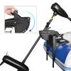 Hapivida Boat Motor Bracket, 12V Electric Motor Thruster Bracket Hinge Assembly Electric Outboard Engine Motor Stent for Inflatable Boat Kayak view 2