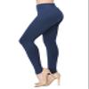 ALWAYS Fleece Leggings for Women - Buttery Soft Thermal Bottoms Baselayer Navy Medium view 1