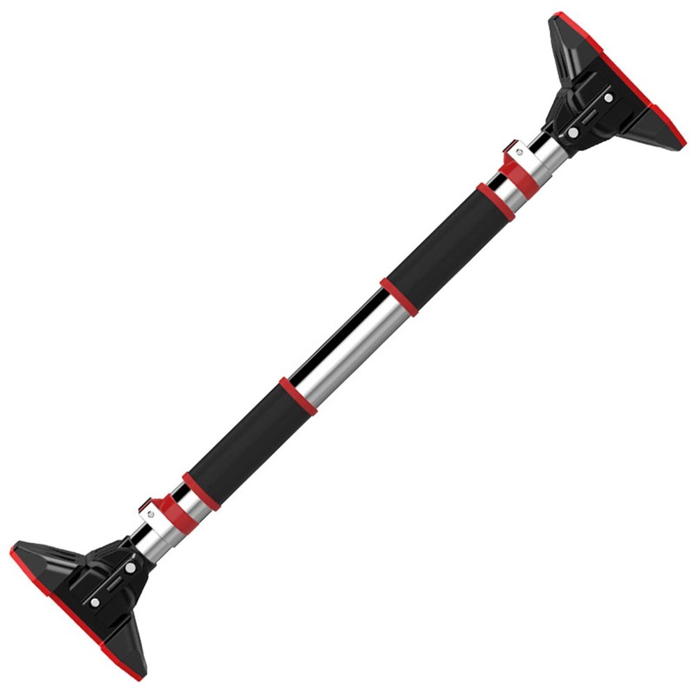 Pull Up Bar no Screws,Doorway Chin Up Bar for Home Gym Adjustable to Width with a Width of 43-54 Inches with Large Anti-Slip Mat and Safety Lock, Max Support for 330 lbs OT160