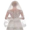 EllieWely Custom made wedding veil view 1