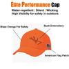 EDTREK Elite Youth High Performance Hunting Hat - Boys Girls Kids Camo Hat and Blaze Orange Baseball Cap (Blaze Orange) view 3