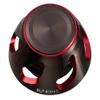Daiwa SLP Works 22 SLPW Spinning Handle Cap, S2, Black/Red view 1