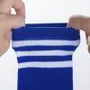 Dxhycc 3 Pairs Kids Soccer Socks Stripes Knee High Tube Socks School Cotton Uniform Sports Socks for Toddler Girls and Boys view 2